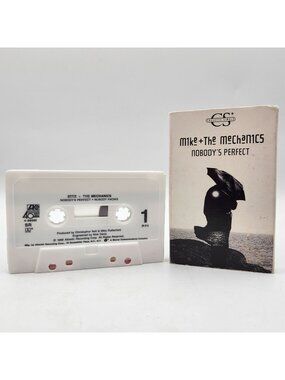 Mike + The Mechanics Nobodys Perfect Cassette Single 1988 Atlantic 4 88990